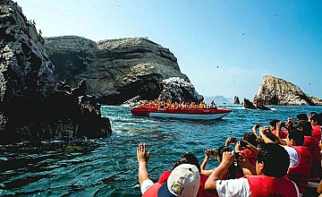 Islas Ballestas, Paracas: tour grupal en lancha por el oceano
